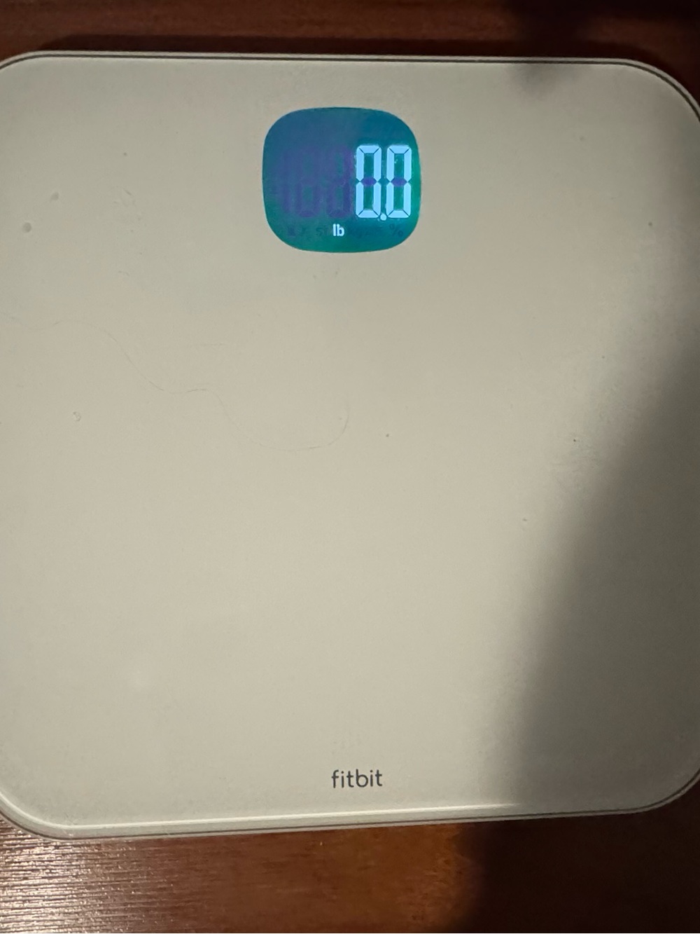 Fitbit Aria Air Smart Bluetooth Body Weight Scale - White - Model FB203